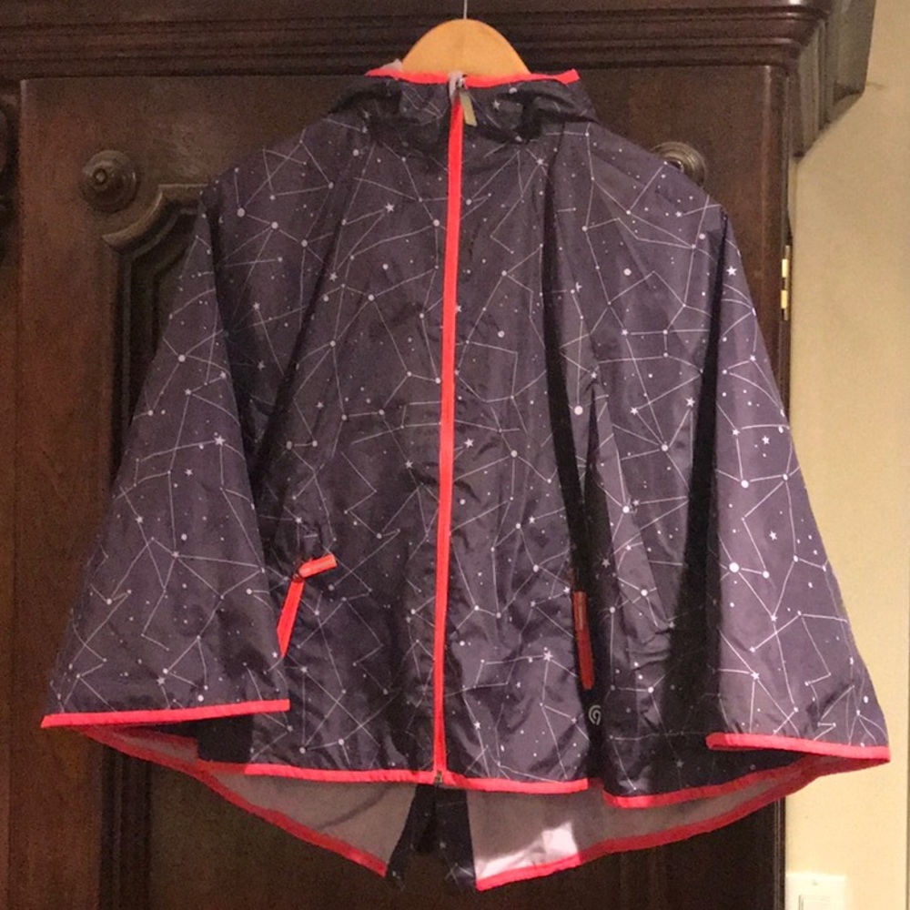 Champion hooded rain poncho